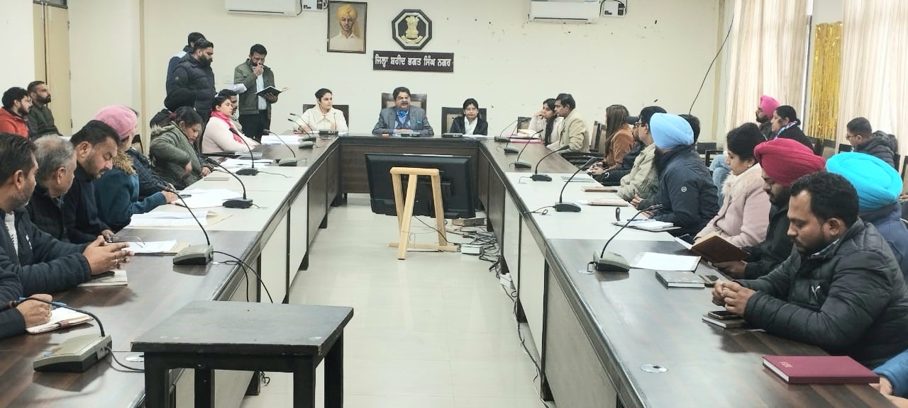 The Deputy Commissioner reviewed the arrangements being made for the Republic Day celebrations at Nawanshahr